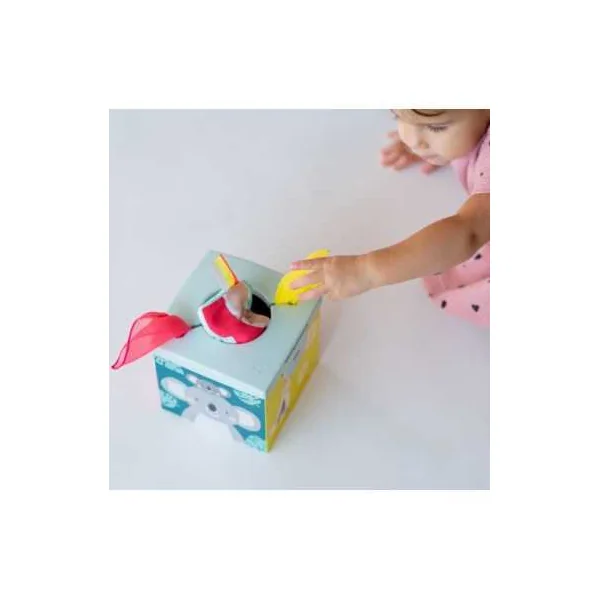 Boîte à Lingettes Magiques Taf Toys - Jeu de Manipulation 9 mois