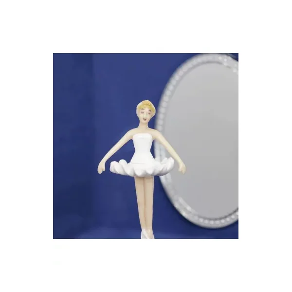 Boîte à Musique Danseuse Étoile Trousselier - Boîte à Bijoux | La Poule à Pois