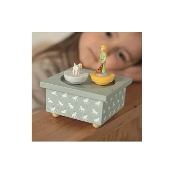 Boîte à Musique Magnétique Petit Prince ciel Trousselier | La Poule à Pois