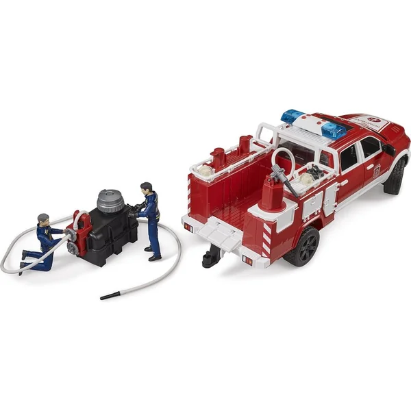 Bruder 2544 Camion de pompiers Brother 02544 RAM 2500 avec module lumineux + sonore