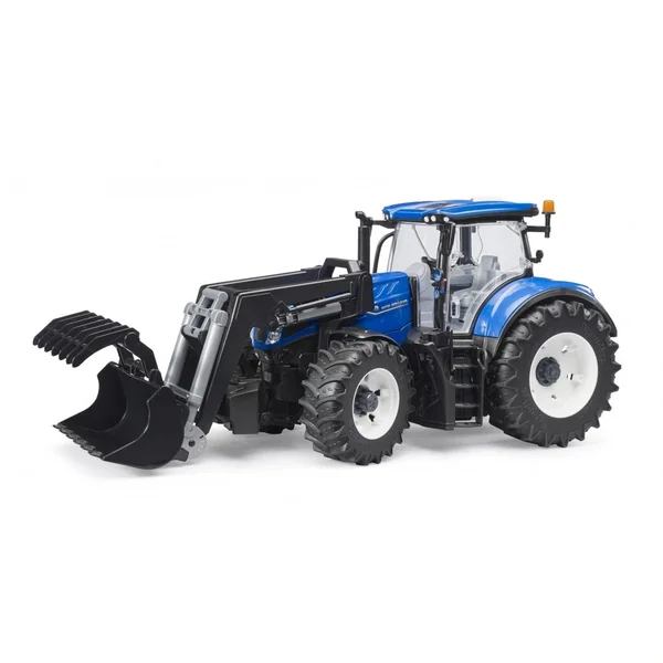Bruder - New Holland T7 315 With Slip-On Front Loader - Play Vehicle