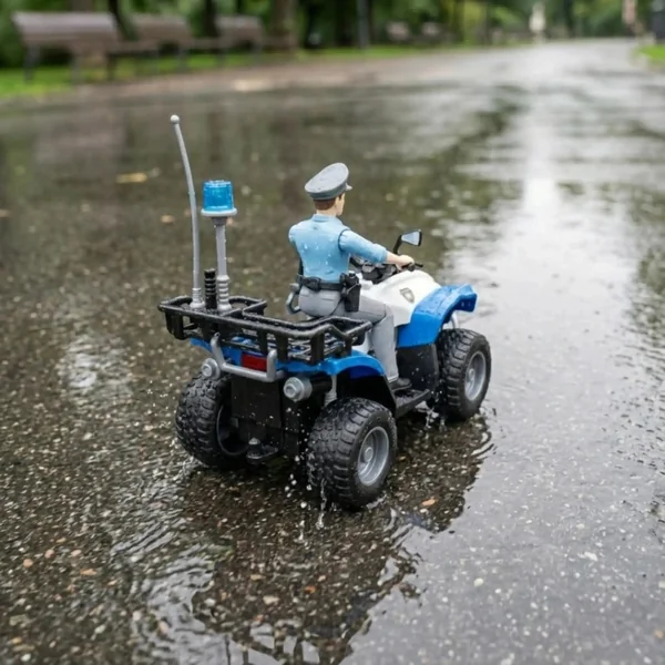 Bruder - Police Quad With Police Officer And Accessories - Action & Toy Figures
