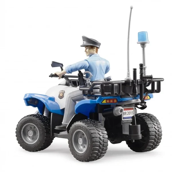 Bruder - Police Quad With Police Officer And Accessories - Action & Toy Figures