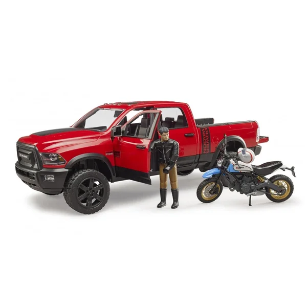 Bruder - Ram 2500 Power Wagon Including Ducati Desert Sled - Play Vehicle