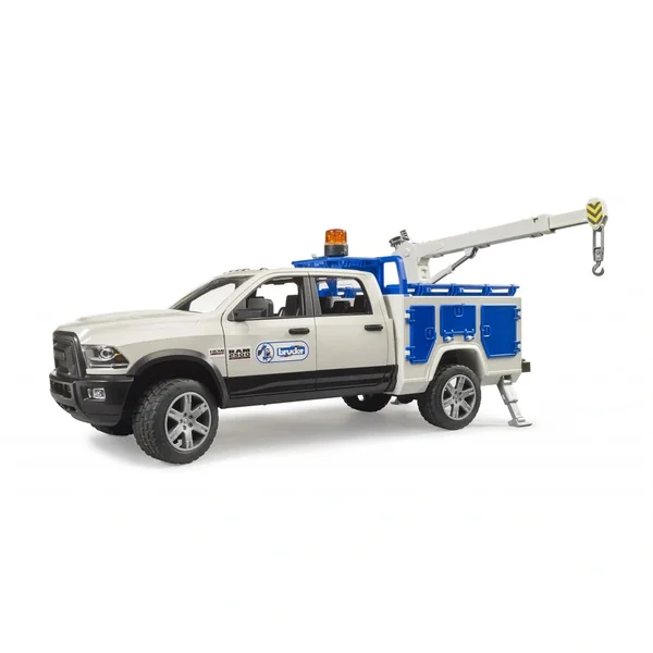 Bruder - Ram 2500 Service Truck With Rotating Beacon Light - Play Vehicle