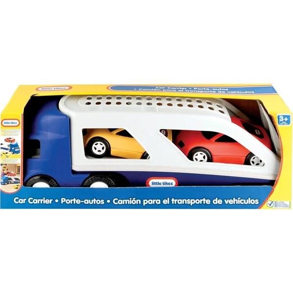 Camion avec remorque Little Tikes 170430 pour le transport de voitures