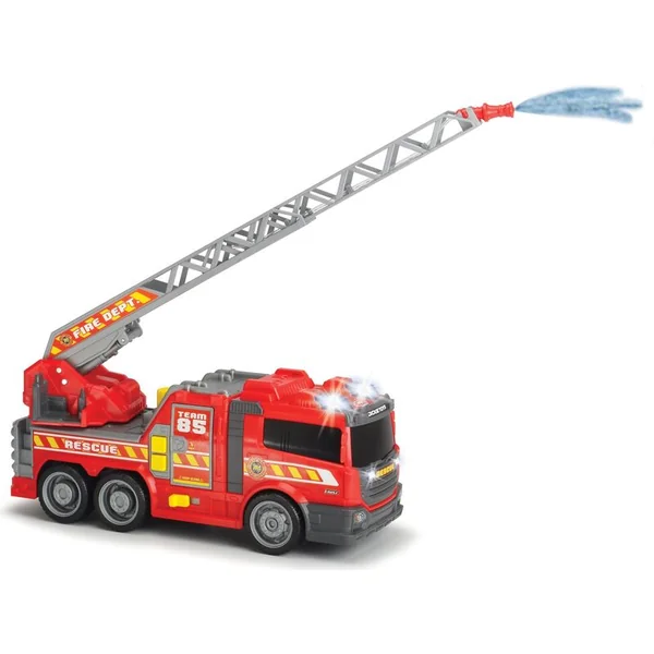 Camion de pompiers AS, 36 cm, lumière et son, pompe manuelle - seringue
