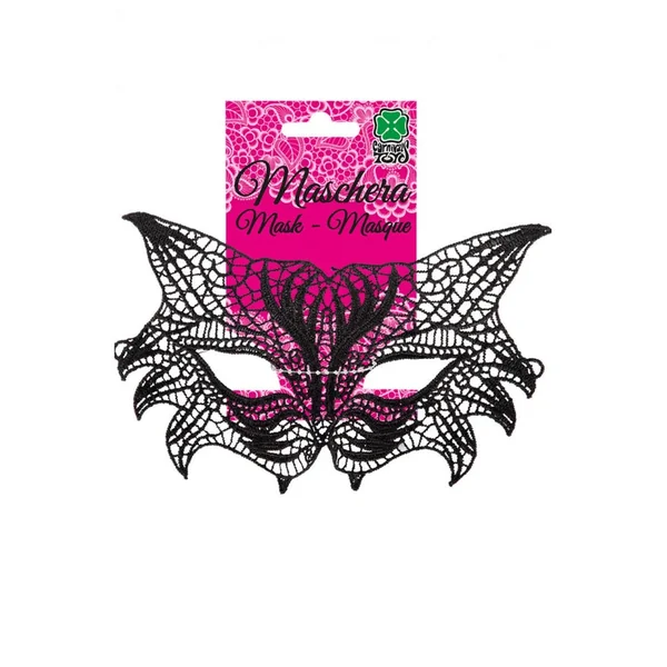 Carnival Toys - Black Cat Fabric Mask For Fun Dress Up And Imaginative Play - Pretend Professions And Role Playing