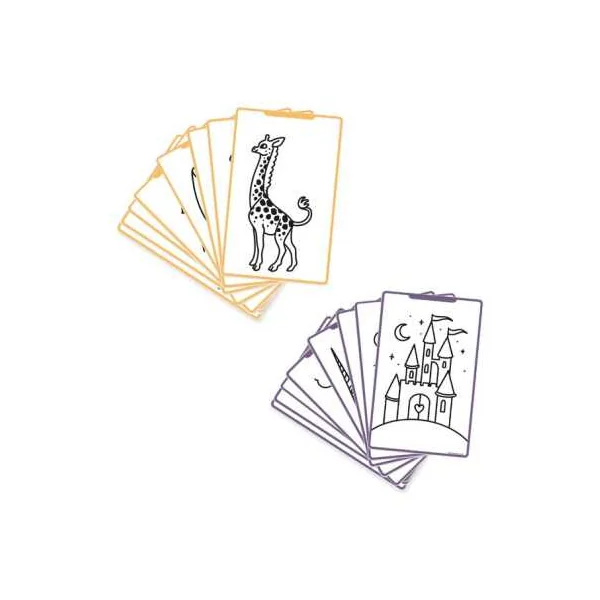 Cartes supplémentaires Kidydraw Mini Il était une fois et Animaux - Kidywolf