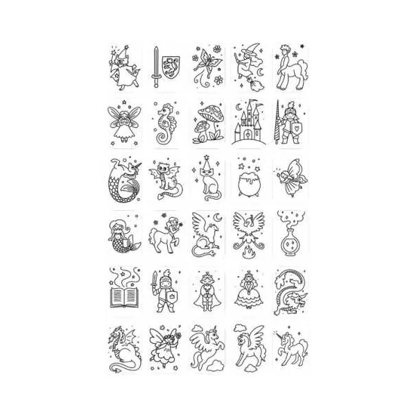 Cartes supplémentaires Kidydraw Mini Il était une fois et Animaux - Kidywolf