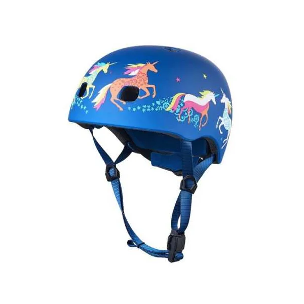 Casque Enfant Micro Licorne S - Sécurité LED Vélo et Trottinette