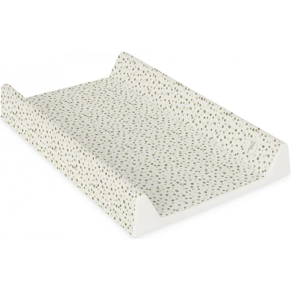 CEBA Matelas à langer 2 côtés avec planche rigide (50x70) Basic Spots