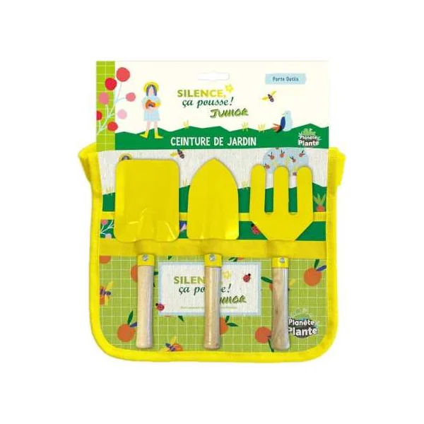 Ceinture de jardinage 3 outils - Planète Plante - Enfant dès 3 ans