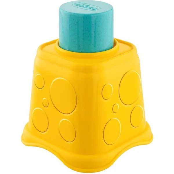 CHICCO Gobelets empilables colorés Eco+ 6m+