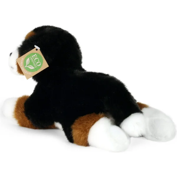 Chien de montagne bernois en peluche couché 23 cm ECO-FRIENDLY
