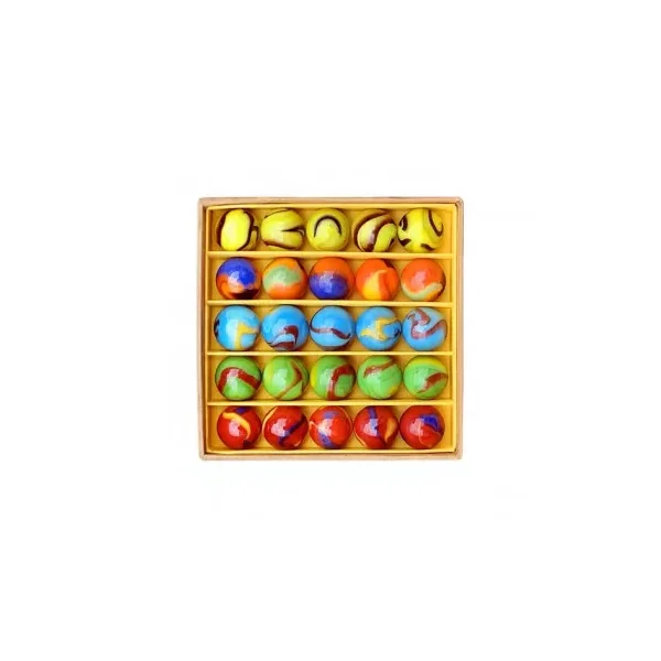 Coffret 25 Billes Jungle Billes & Co | Jeu de Billes coloré