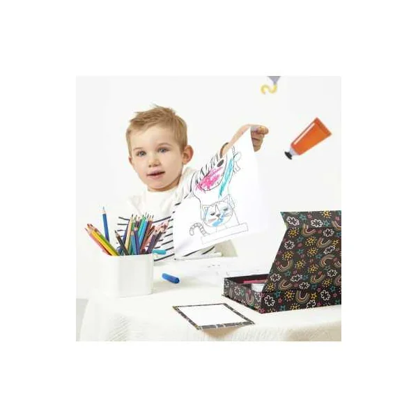 Coffret de coloriage - Janod - Feutres et crayons de couleur