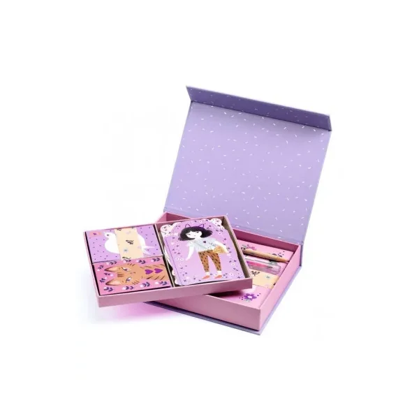 Coffret de Correspondance Lucille Djeco - Set Écriture Enfant