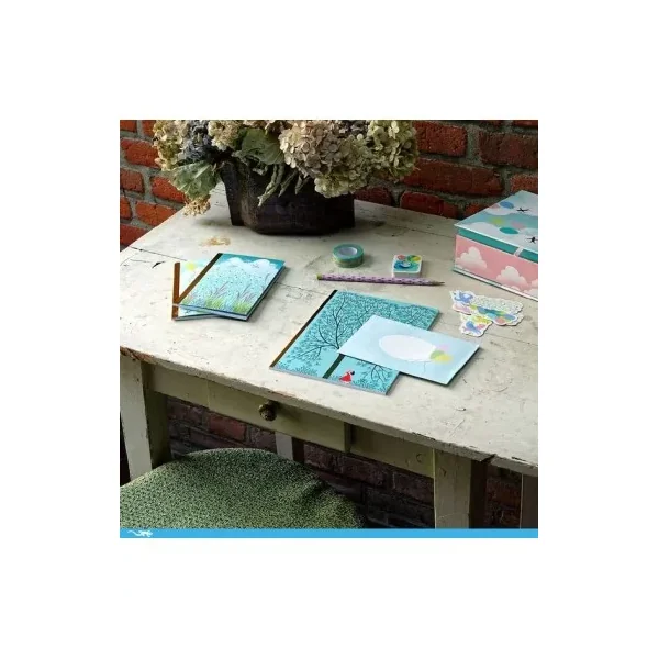 Coffret Papeterie Charlotte Djeco - Set de Correspondance 6+