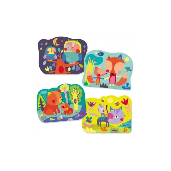 Coloriage à l'eau caché dans les bois - Djeco