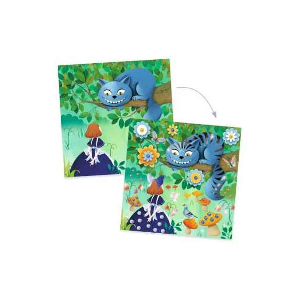 Contes à décorer Au pays des merveilles - Djeco - Activité créative