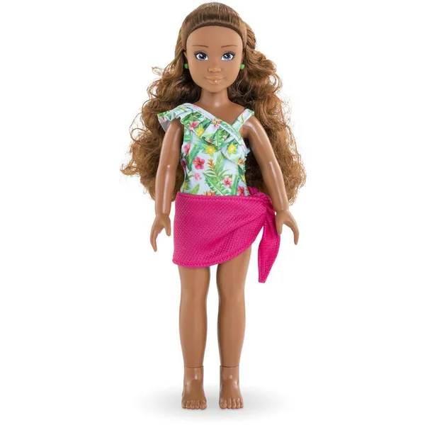 COROLLE GIRLS - POUPEE - COFFRET MELODY A LA PLAGE - COROLLE VETEMENTS 28 CM