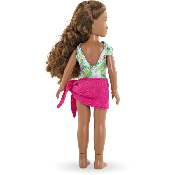 COROLLE GIRLS - POUPEE - COFFRET MELODY A LA PLAGE - COROLLE VETEMENTS 28 CM