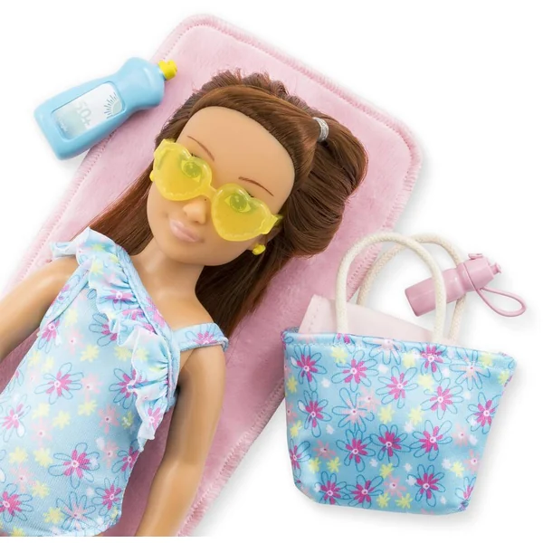 COROLLE GIRLS -POUPEE MANNEQUIN - COFFRET ZOE A LA PLAGE - 28CM
