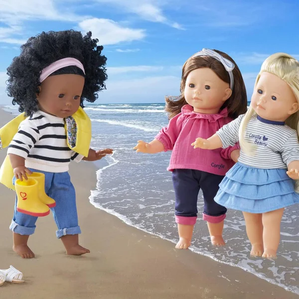 COROLLE MA COROLLE - ENSEMBLE BLOUSE ROSE ET PANTALON