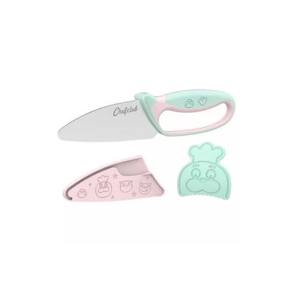 Couteau du Chef Pastel Chefclub Kids | Découpe Sécurisée dès 7 ans
