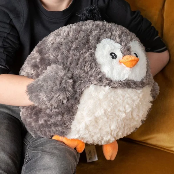 Cozy Noxxiez HW713 Pingouin - coussin en peluche chauffant 3 en 1