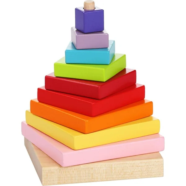 CUBIKA 13357 Pyramide colorée - puzzle en bois 9 pièces