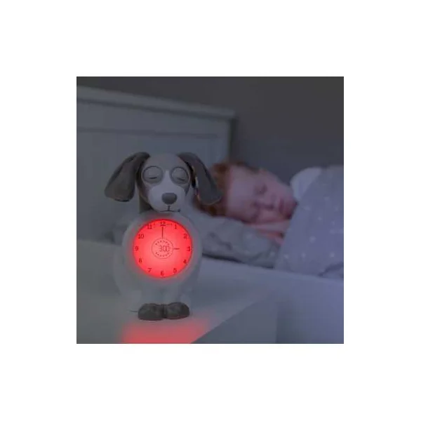 Davy le chien Zazu - Réveil éducatif enfant avec veilleuse dès 3 ans