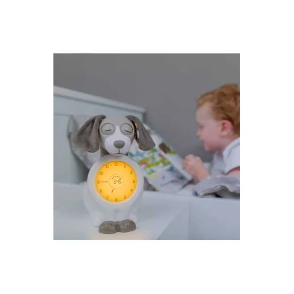 Davy le chien Zazu - Réveil éducatif enfant avec veilleuse dès 3 ans