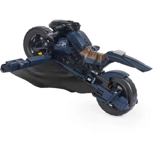 DC COMICS - VEHICULE - BATMAN - BATCYCLE 2 EN 1 TRANSFORMABLE 30CM