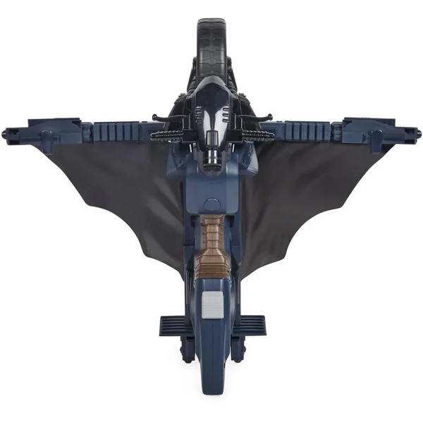 DC COMICS - VEHICULE - BATMAN - BATCYCLE 2 EN 1 TRANSFORMABLE 30CM