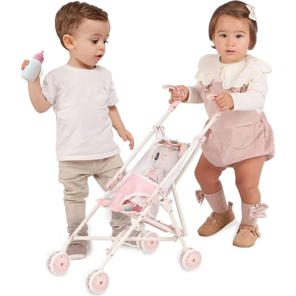 DeCuevas 90079 Poussette pliante pour poupées canne KOALA 2024 - 56 cm
