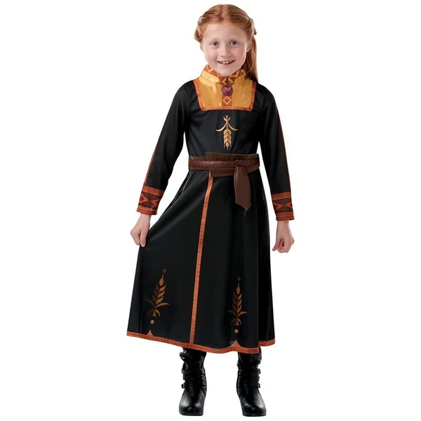 DEGUISEMENT CLASSIQUE ANNA TAILLE S 3-4 ANS - LA REINE DES NEIGES