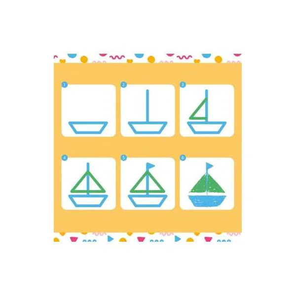 Dessin et coloriage 3 ans - Janod - My Arts & Crafts