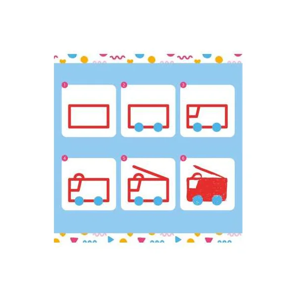 Dessin et coloriage 3 ans - Janod - My Arts & Crafts