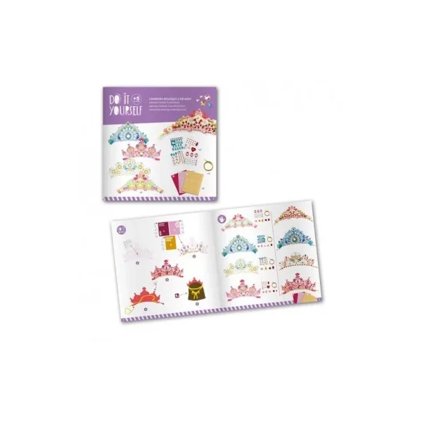 Diadèmes mosaïques à décorer - Do it Yourself Djeco