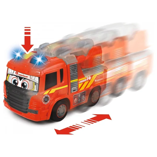 Dickie - Play Vehicles - Ferdy Fire Engine - Motor-Driven - 2 Yrs - Interactive Play
