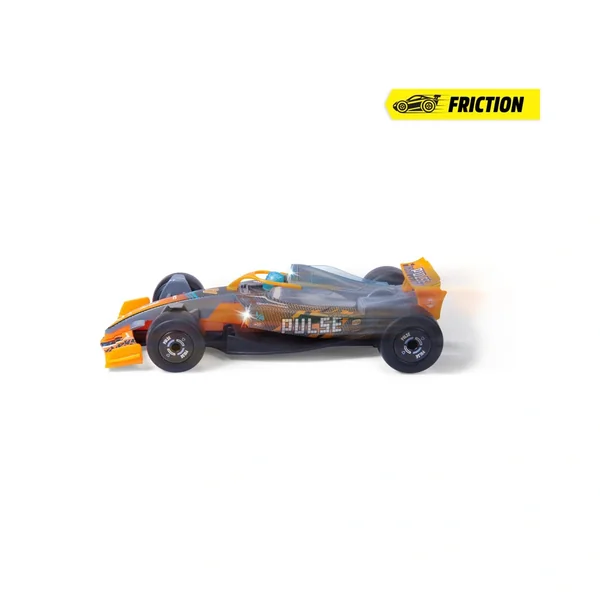 Dickie - Play Vehicles - Formula Racer Team PULSE - Friction Motor - 3 Years