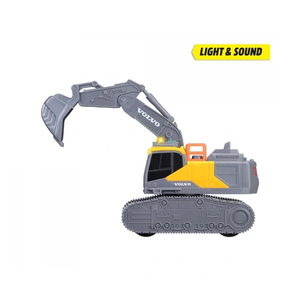 Dickie - Play Vehicles - Volvo Excavator - Lights and Sound - 3 Years