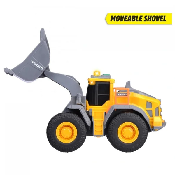 Dickie - Play Vehicles - Volvo Wheel Loader - Lights and Sound - 3 Yrs