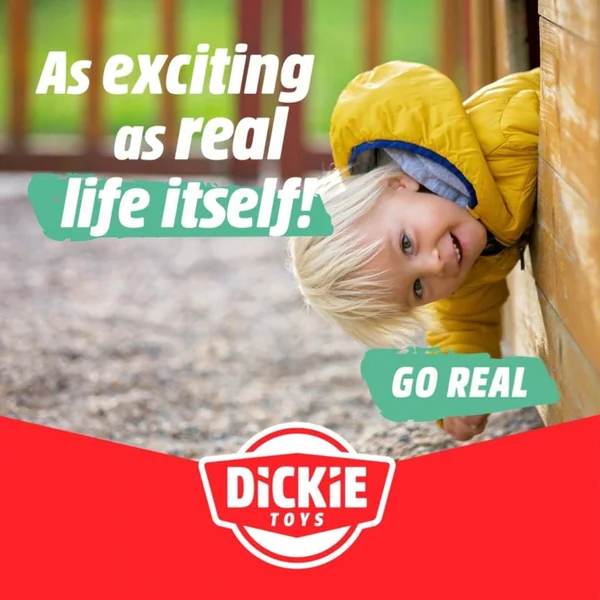 Dickie - Play Vehicles - Volvo Wheel Loader - Lights and Sound - 3 Yrs