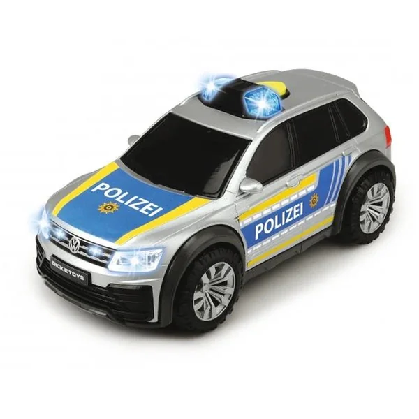 Dickie - Police Volkswagen Vw Tiguan R-Line With Sounds And Lights Play Vehicles