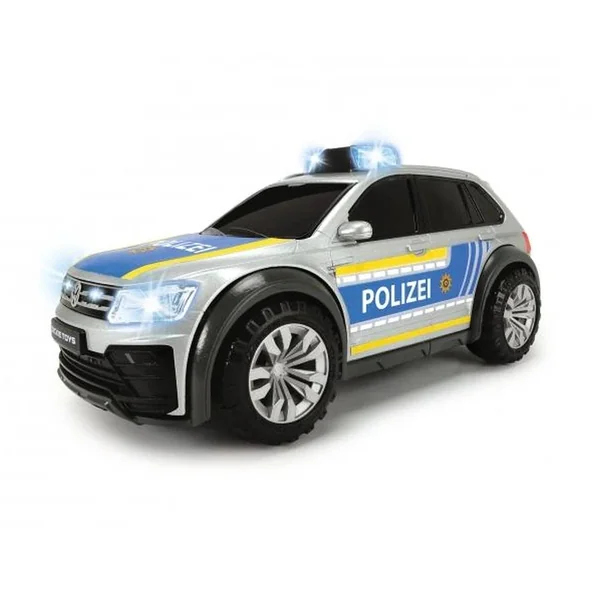 Dickie - Police Volkswagen Vw Tiguan R-Line With Sounds And Lights Play Vehicles
