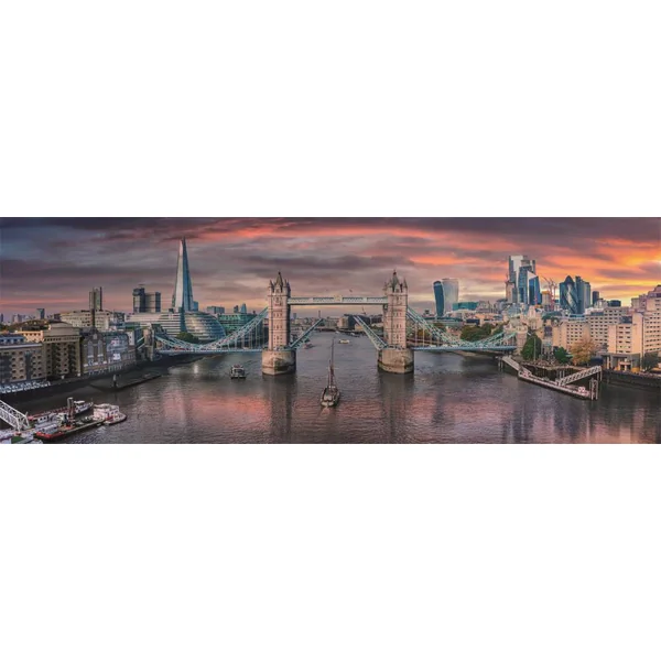 DONJONS ET DRAGONS - PUZZLE PANORAMA 1000 PIECES - ACROSS THE RIVER THAMES