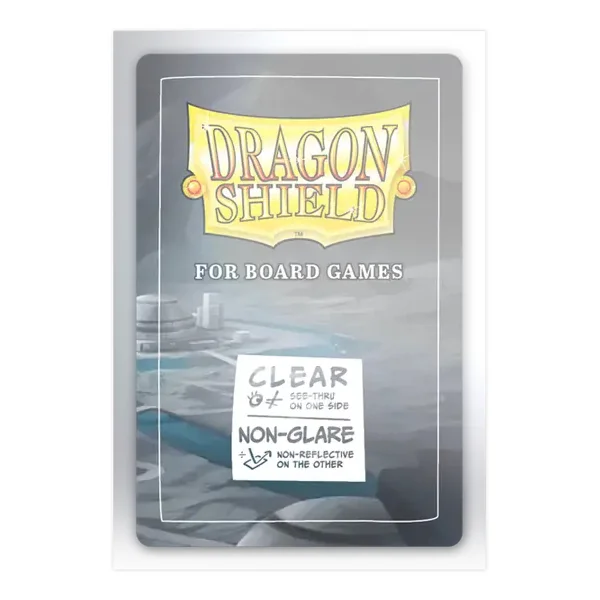 DRAGON SHIELD SLEEVES FOR BOARD GAME - EUROPEAN MINI - 45 x 68 mm (100)